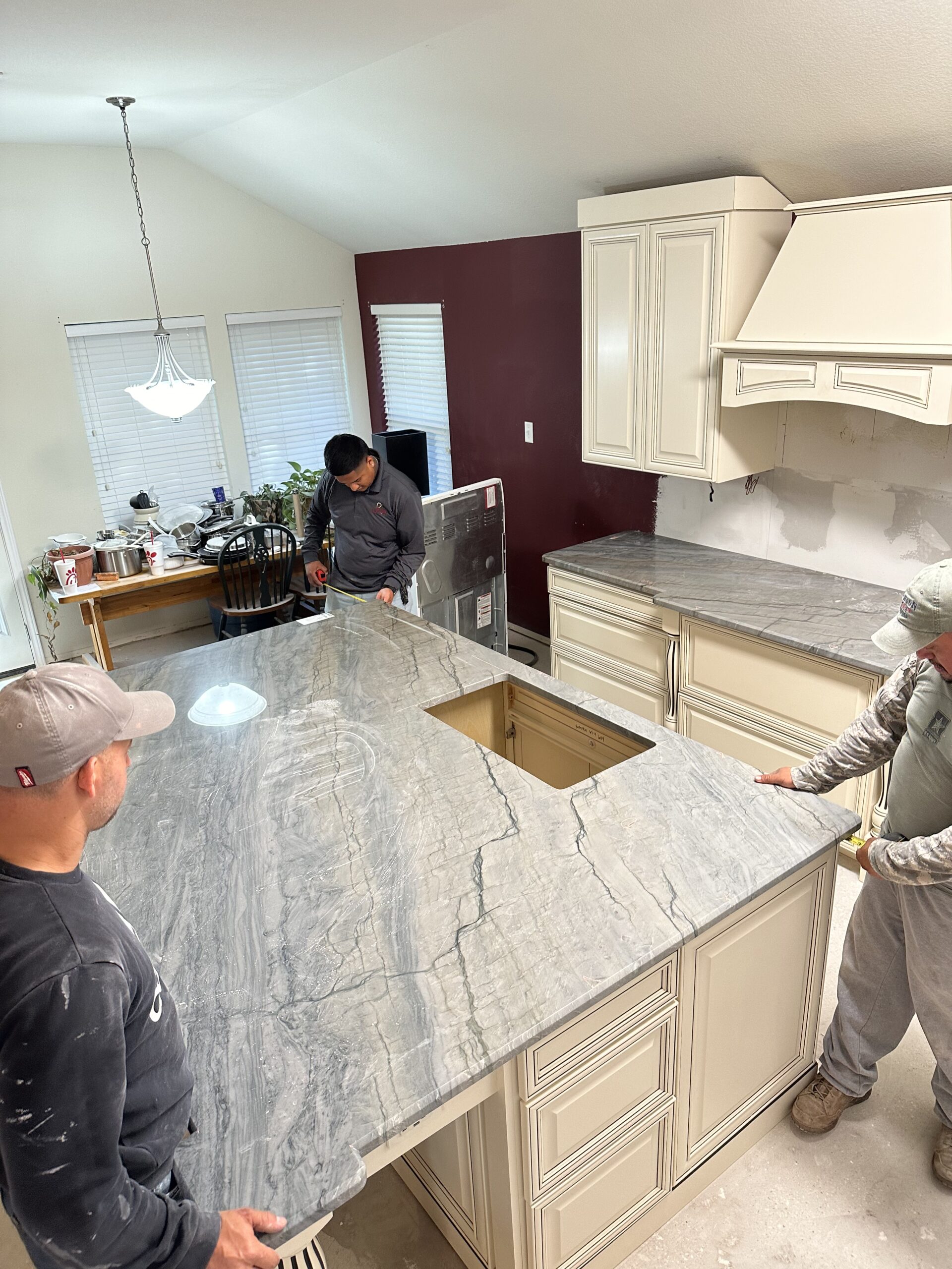countertop installation in Southlake kitchen