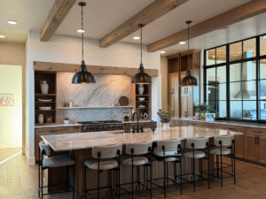 custom countertops in Granbury Texas kitchen