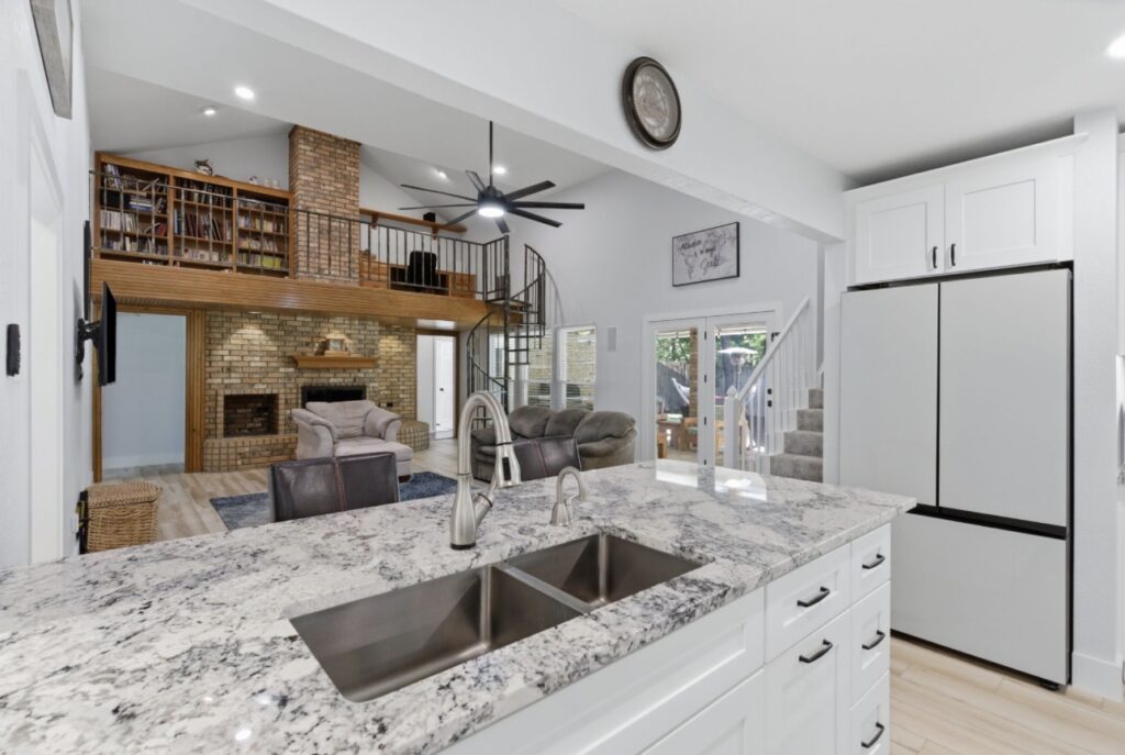 Custom scullery countertops in a Southlake TX home