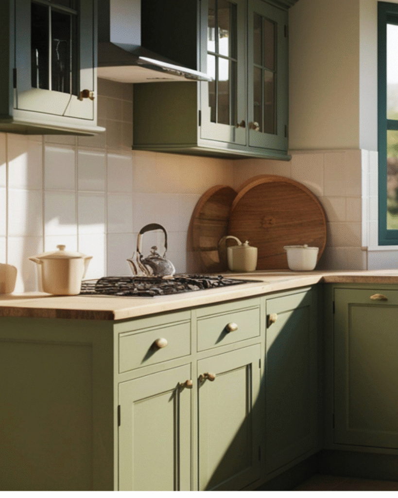 countertop ideas for Colleyville homes with painted cabinets