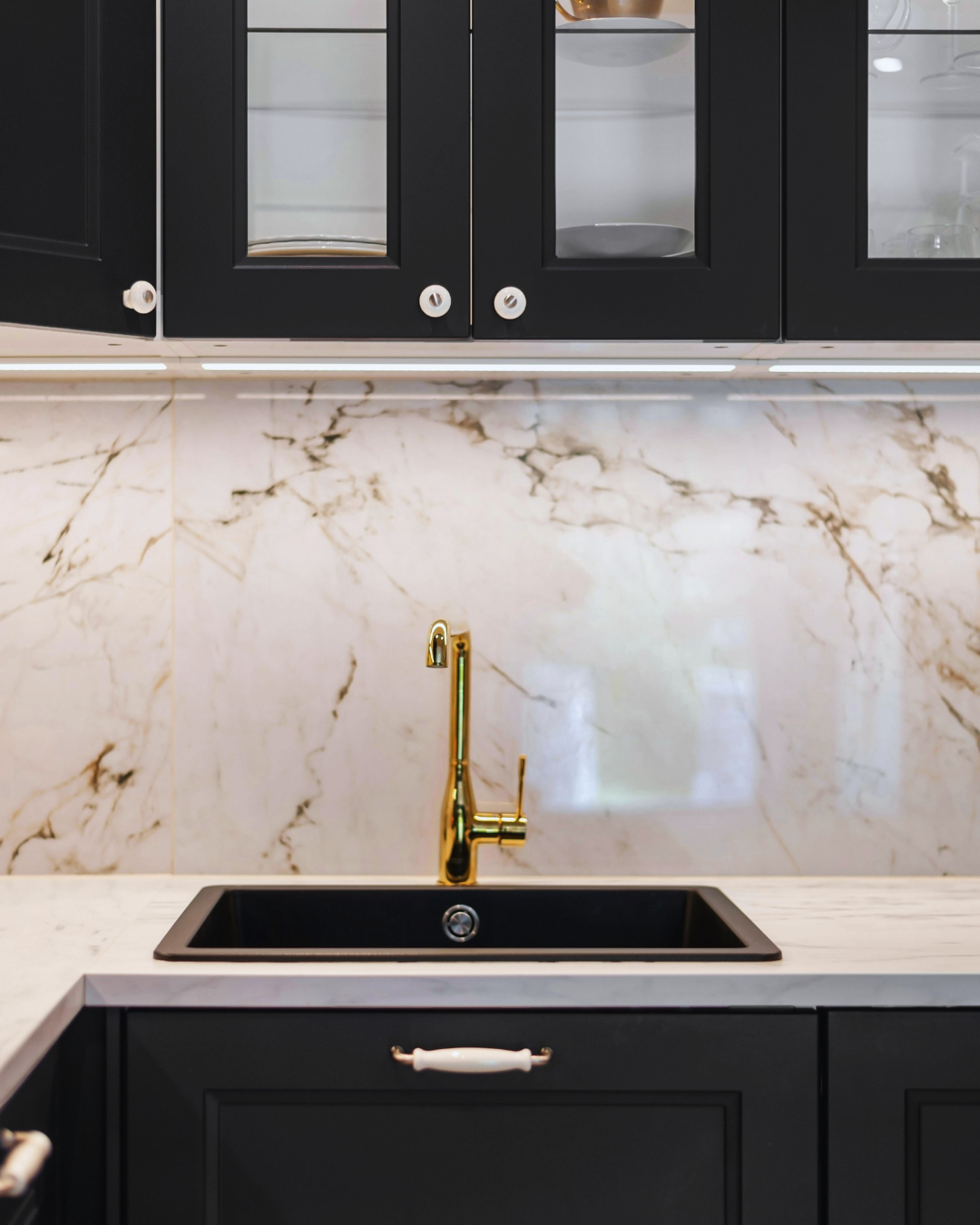 countertop ideas for Southlake homes with hidden kitchens