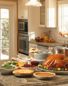 Custom kitchen countertops ready for holiday entertaining in Southlake Colleyville and Grapevine TX