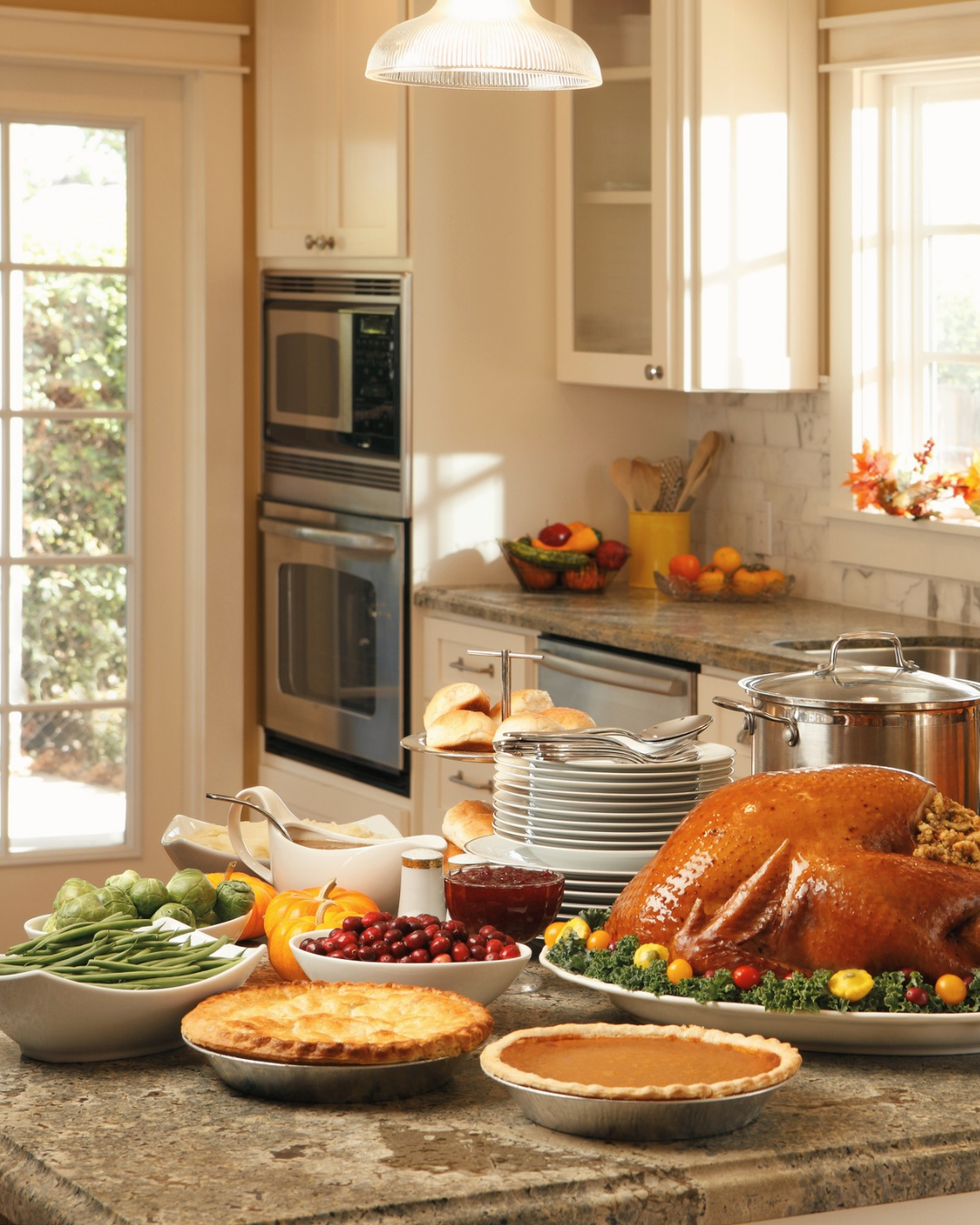 Custom kitchen countertops ready for holiday entertaining in Southlake Colleyville and Grapevine TX